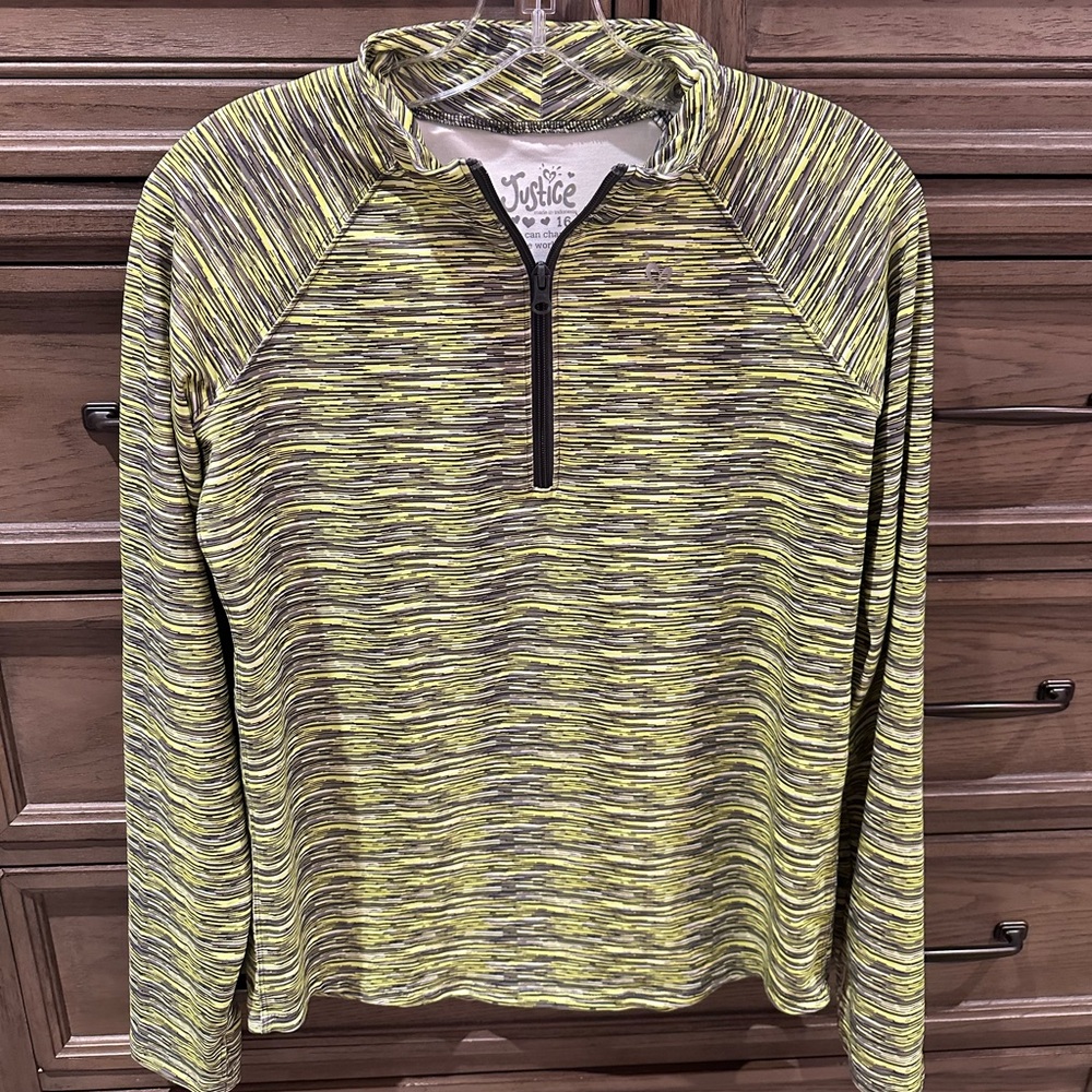 Justice Bought Quarterzip Jacket